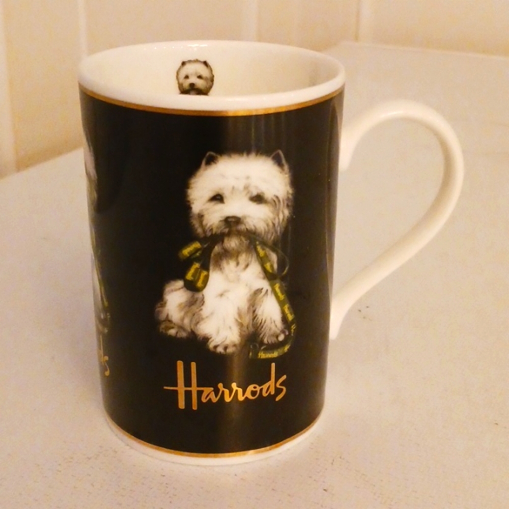 Harrods mug, bone china